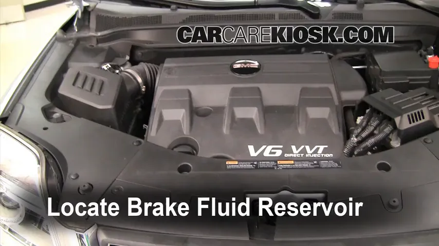 2010 GMC Terrain SLT 3.0L V6 Brake Fluid